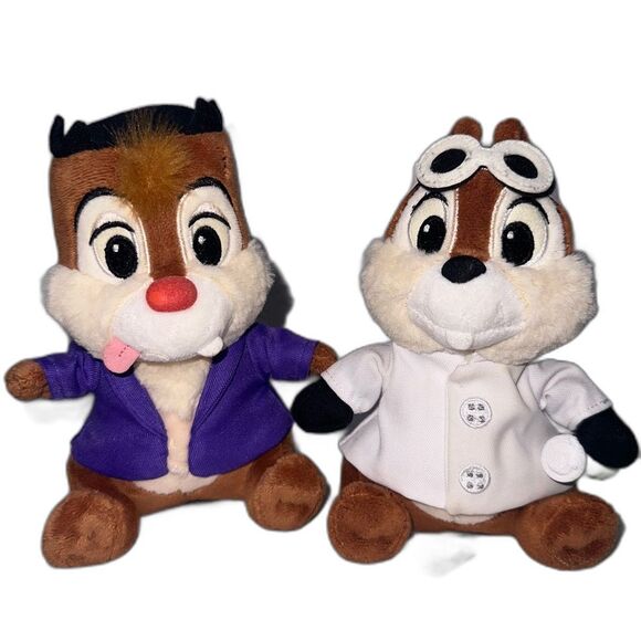 Plush Chip Dale Frankenstein Disneyland RARE Halloween Plush Set - Picture 9 of 9
